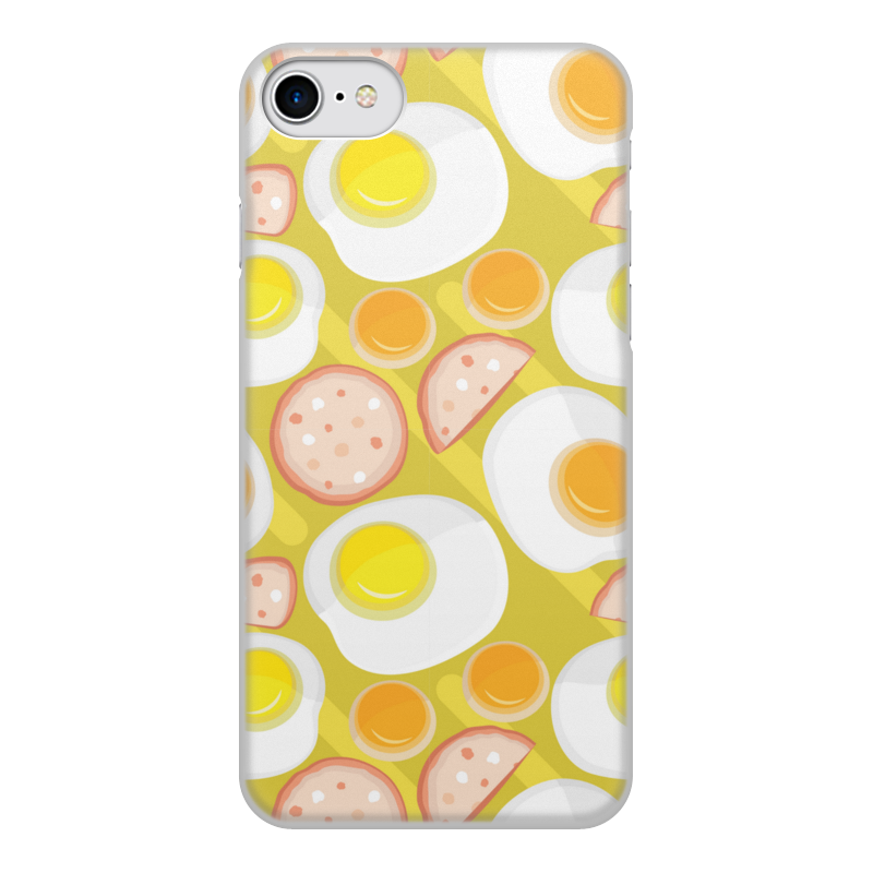 Printio Чехол для iPhone 7, объёмная печать Любимая яичнница printio фартук с полной запечаткой любимая яичнница