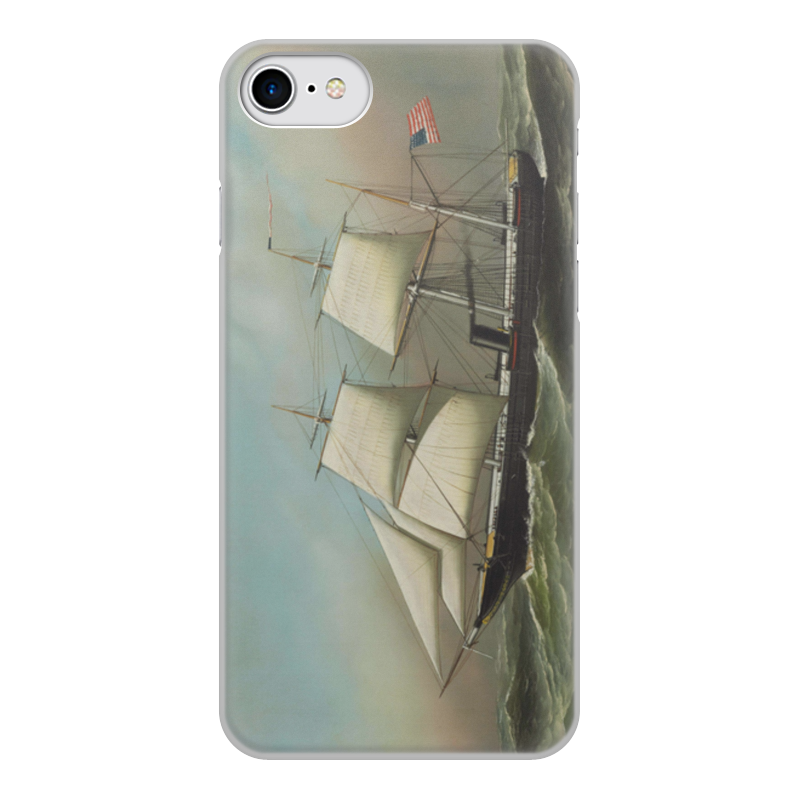 Printio Чехол для iPhone 7, объёмная печать American naval frigate (антонио якобсен)