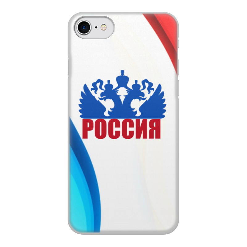 Printio Чехол для iPhone 7, объёмная печать Герб россии