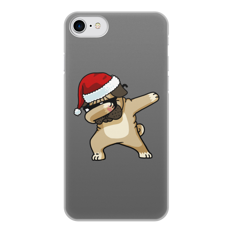 Printio Чехол для iPhone 7, объёмная печать Dabbing dog