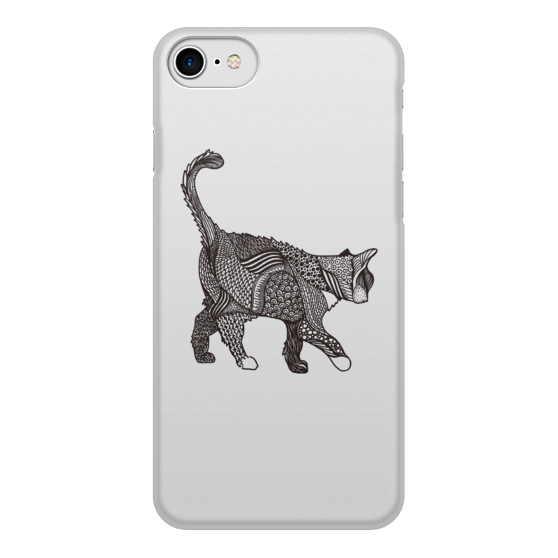 Printio Чехол для iPhone 7, объёмная печать Кошак
