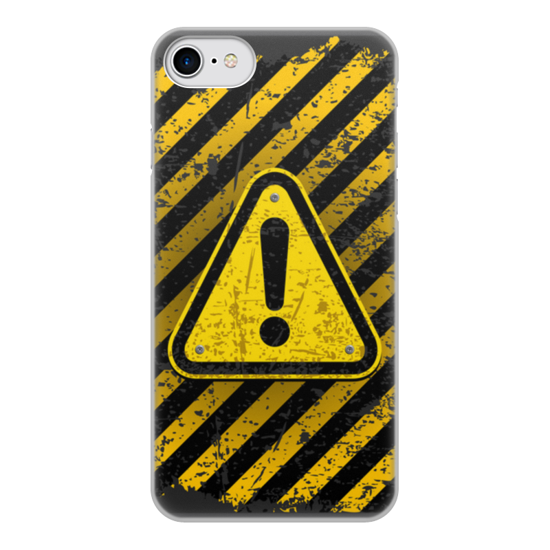Printio Чехол для iPhone 7, объёмная печать Опасность printio чехол для iphone 7 объёмная печать опасность