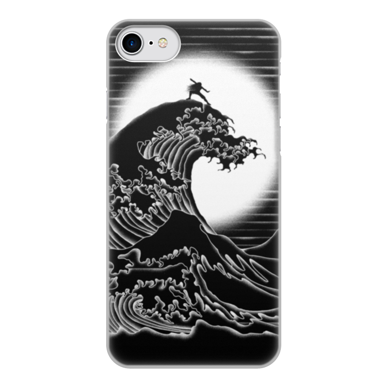 Printio Чехол для iPhone 7, объёмная печать Наездник волны