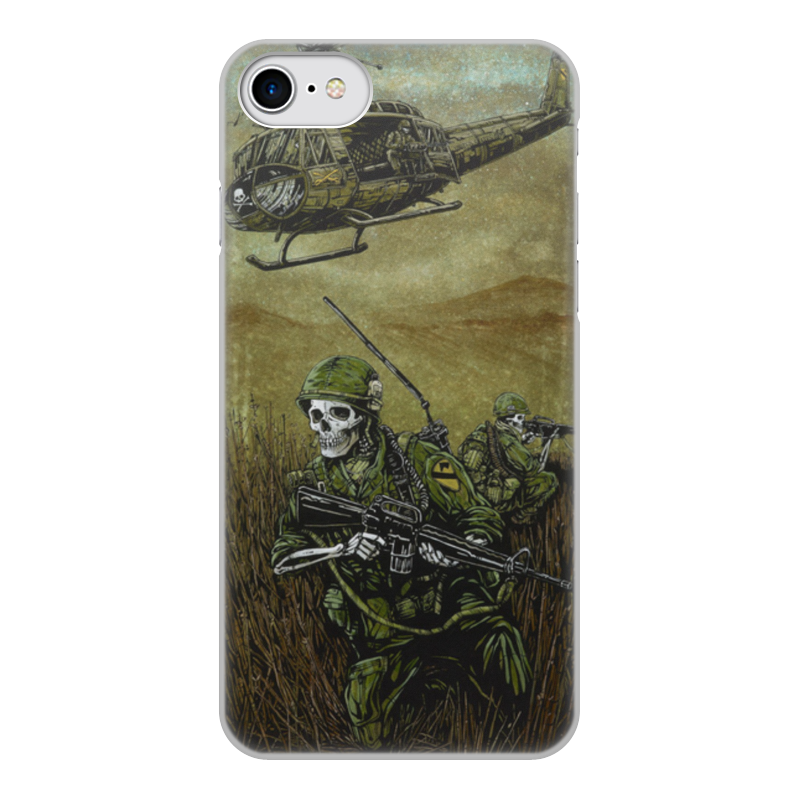 Printio Чехол для iPhone 7, объёмная печать Война