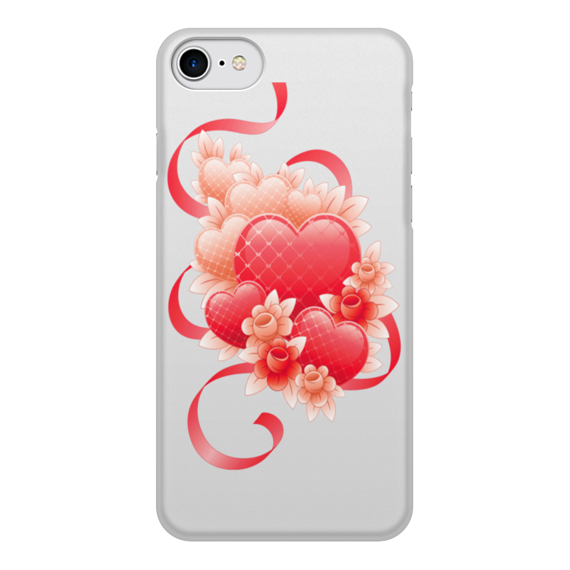 Printio Чехол для iPhone 7, объёмная печать Любимой на 14 февраля printio чехол для iphone 7 объёмная печать 23 февраля