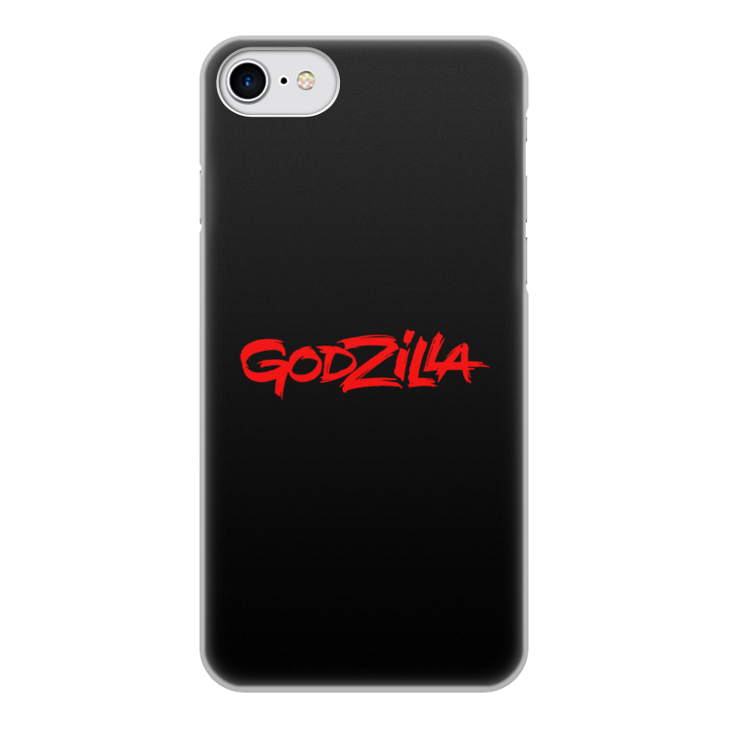 Printio Чехол для iPhone 7, объёмная печать Godzilla printio чехол для iphone 6 plus объёмная печать godzilla