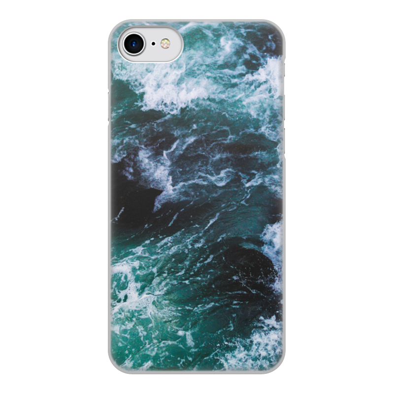 Printio Чехол для iPhone 7, объёмная печать Бескрайнее море printio чехол для iphone x xs объёмная печать бескрайнее море