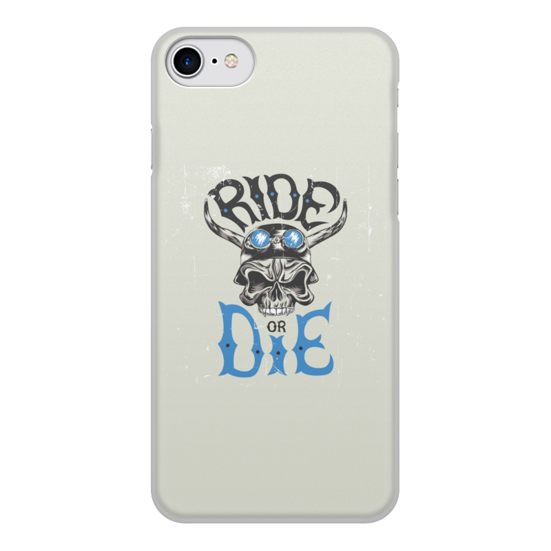 Printio Чехол для iPhone 7, объёмная печать Ride die printio чехол для iphone 7 plus объёмная печать born to die