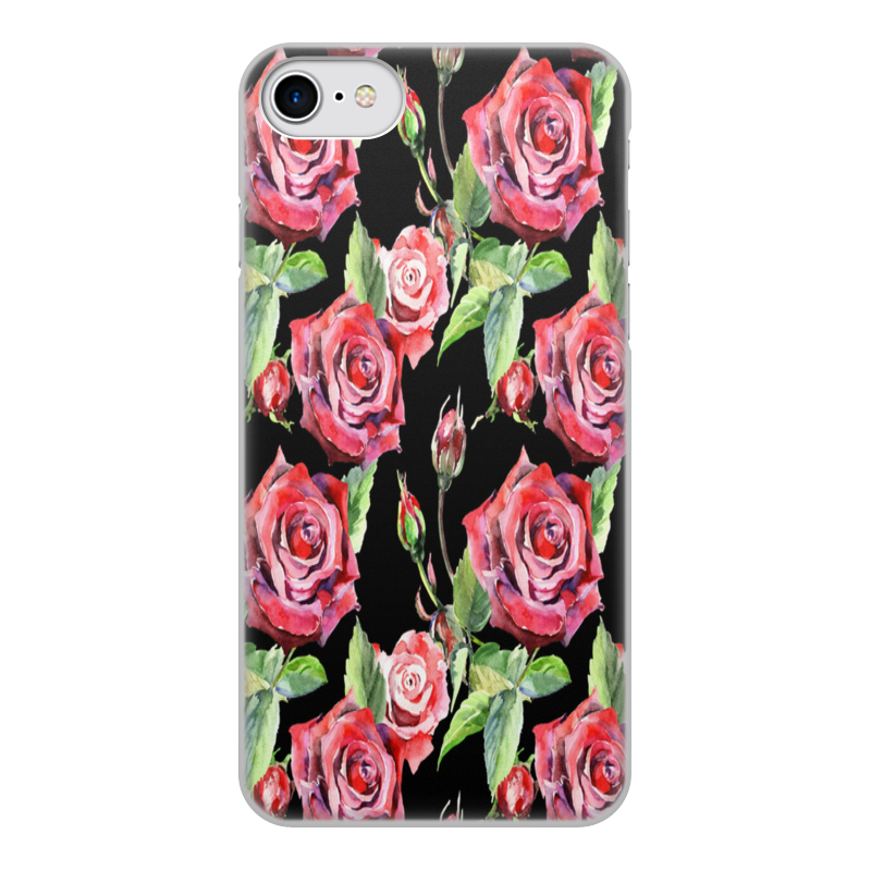 Printio Чехол для iPhone 7, объёмная печать Букет роз