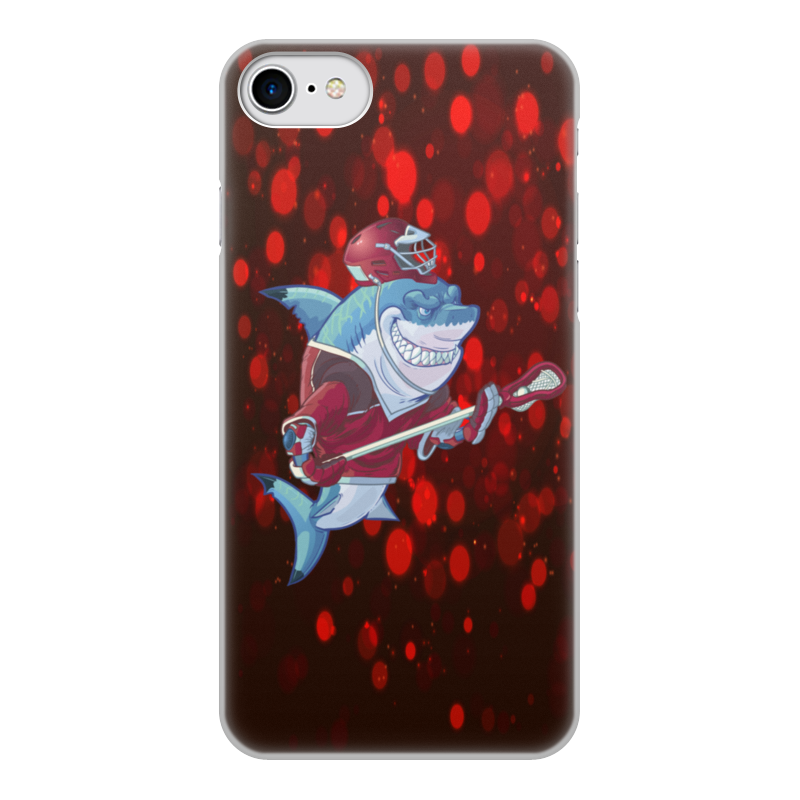 Printio Чехол для iPhone 7, объёмная печать Акула printio чехол для iphone 7 объёмная печать акула