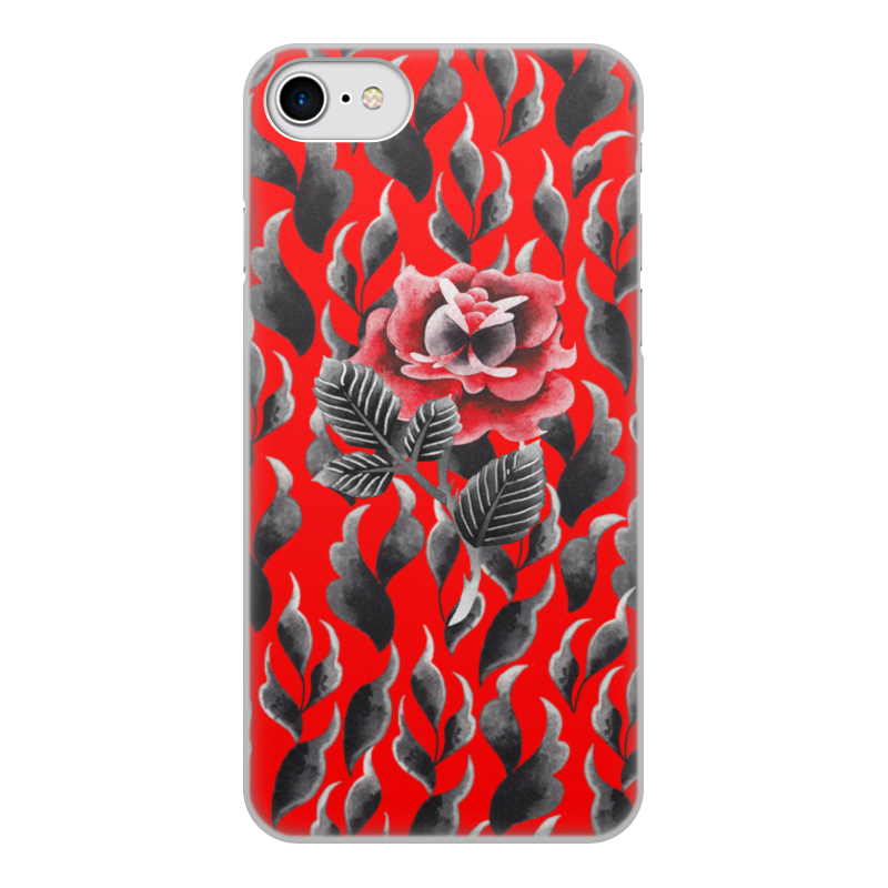 Printio Чехол для iPhone 7, объёмная печать Цветок printio чехол для iphone 7 объёмная печать цветок роза