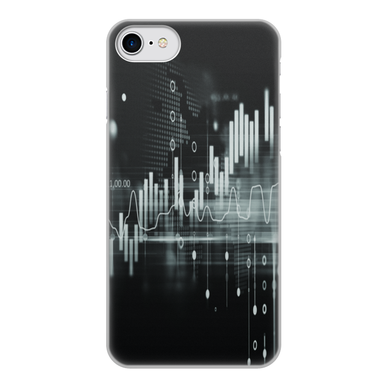 Printio Чехол для iPhone 7, объёмная печать График