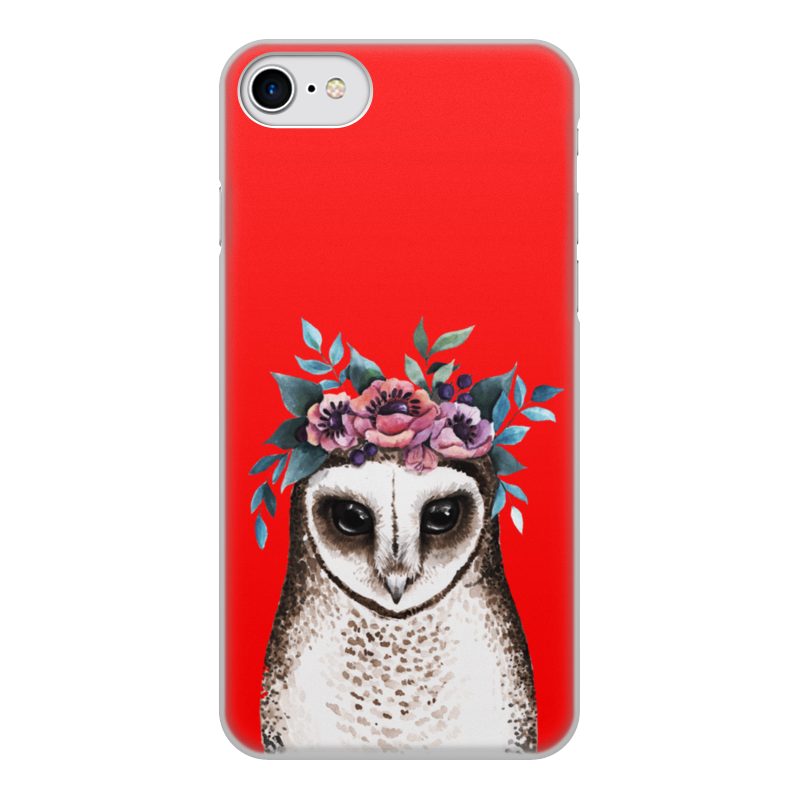 Printio Чехол для iPhone 7, объёмная печать птица printio чехол для iphone 7 объёмная печать стимпанк птица