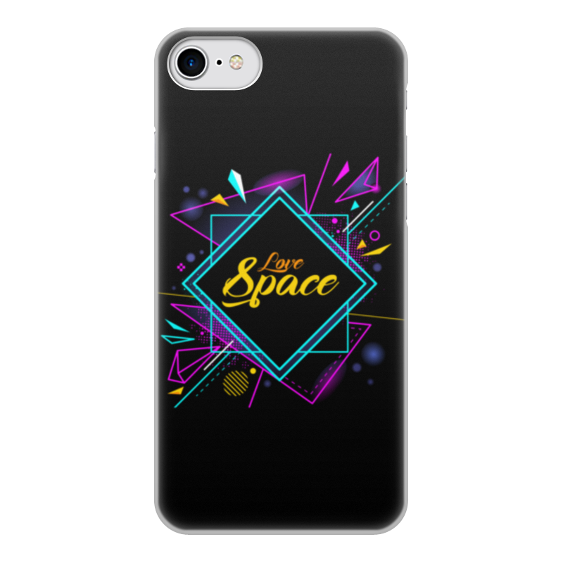 Printio Чехол для iPhone 7, объёмная печать Love space