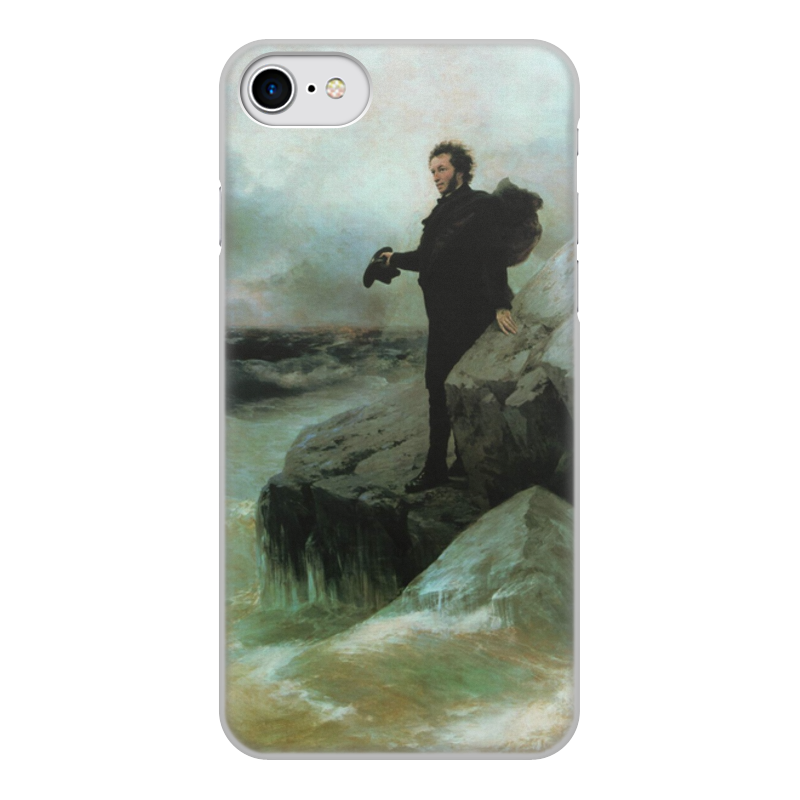 Printio Чехол для iPhone 7, объёмная печать Прощание пушкина с морем (картина репина)