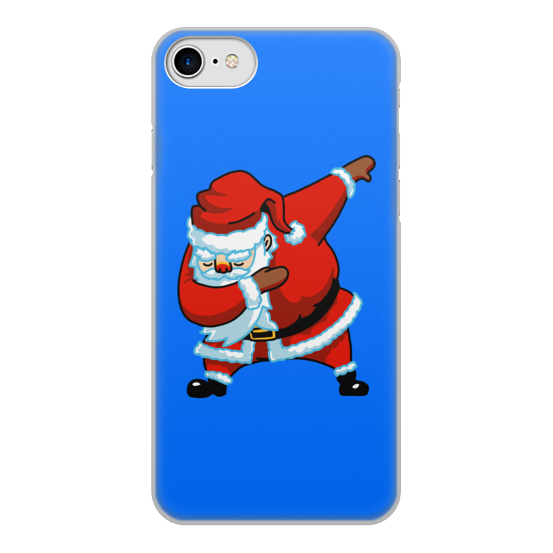 Printio Чехол для iPhone 7, объёмная печать Dabbing santa printio чехол для iphone 6 объёмная печать dabbing cat