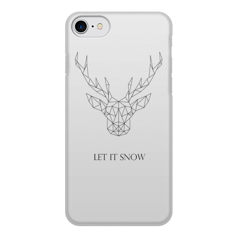 Printio Чехол для iPhone 7, объёмная печать Dear deer printio чехол для iphone 11 pro объёмная печать let it be