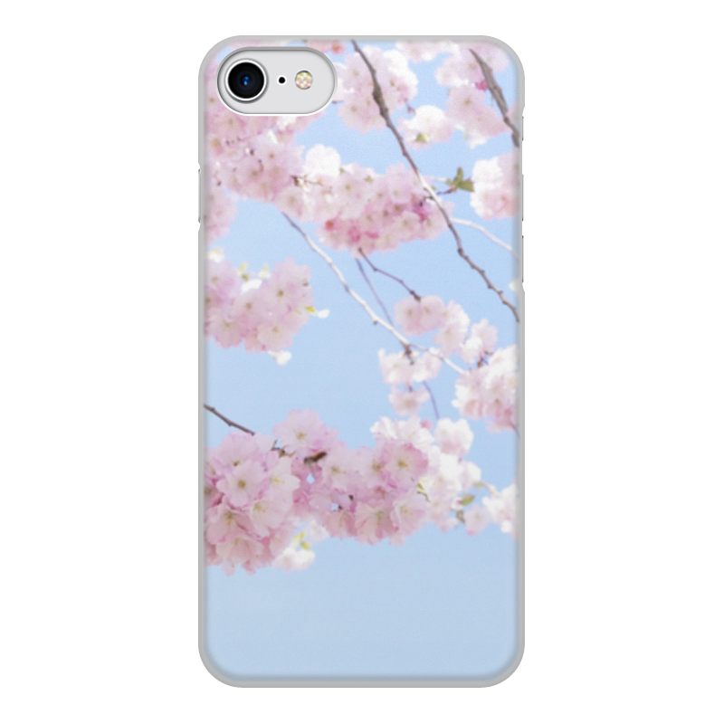 Printio Чехол для iPhone 7, объёмная печать Весна