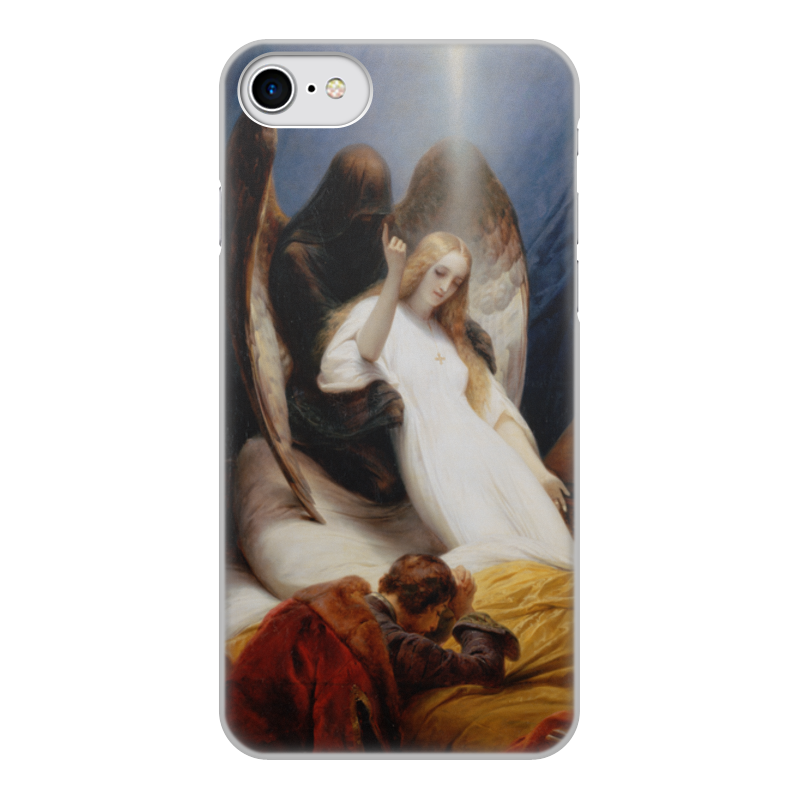 Printio Чехол для iPhone 7, объёмная печать Ангел смерти (орас верне) printio чехол для iphone x xs объёмная печать ангел смерти орас верне