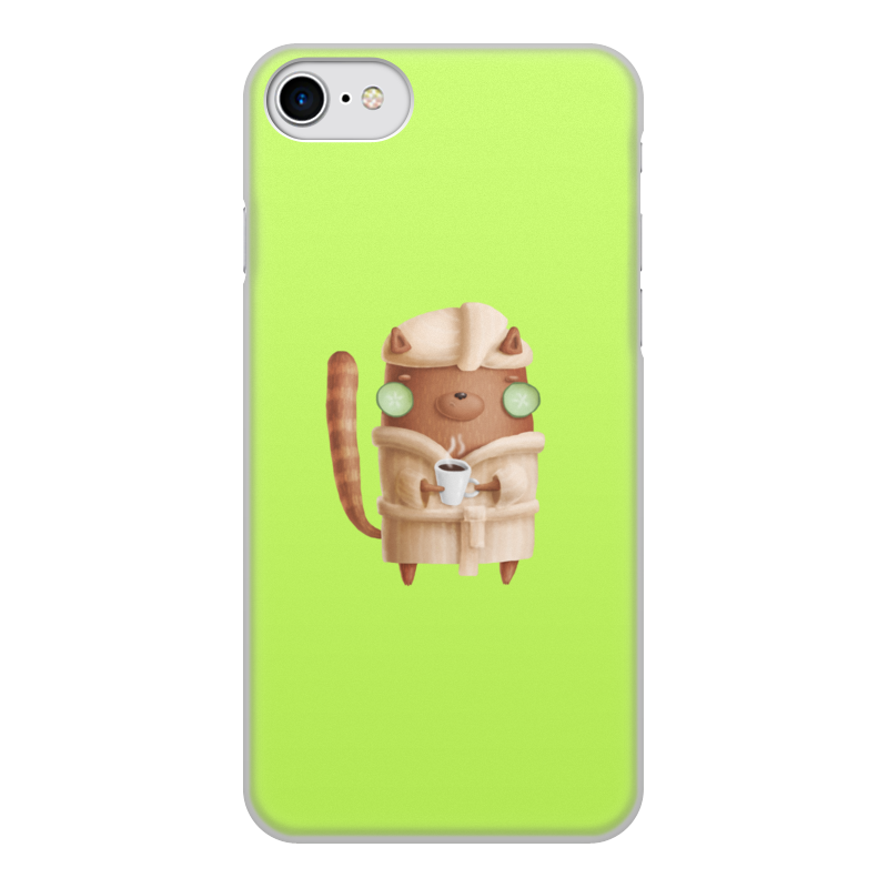 Printio Чехол для iPhone 7, объёмная печать Кошка printio чехол для iphone 7 объёмная печать кот кошка