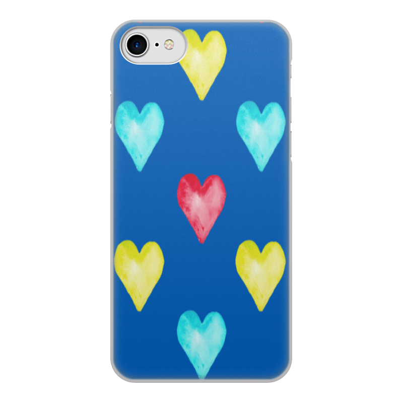 Printio Чехол для iPhone 7, объёмная печать Сердце printio чехол для iphone 7 объёмная печать холодное сердце