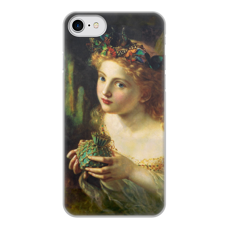 Printio Чехол для iPhone 7, объёмная печать Take the fair face of woman printio конверт большой с4 take the fair face of woman