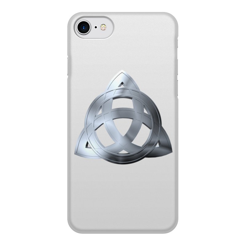 Printio Чехол для iPhone 7, объёмная печать Трилистник printio чехол для iphone 8 объёмная печать трилистник