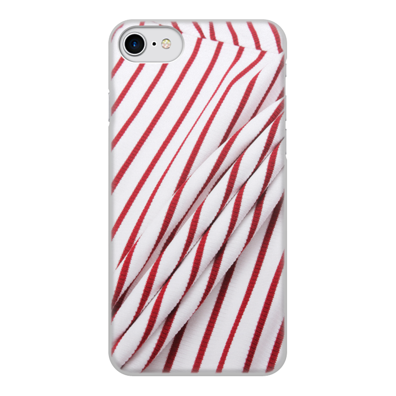Printio Чехол для iPhone 7, объёмная печать Red stripe