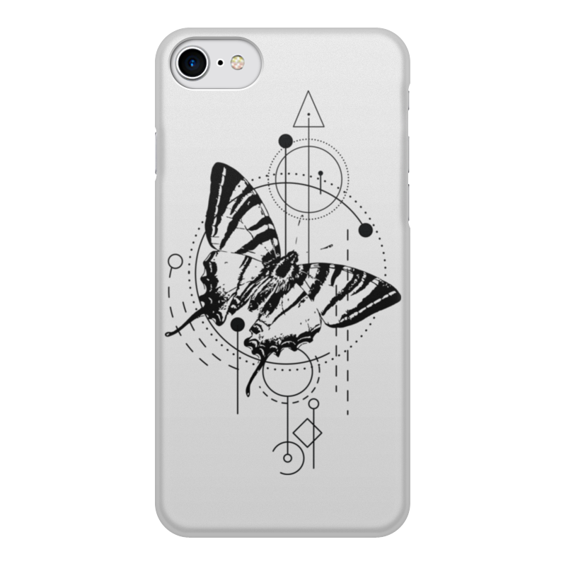 printio чехол для iphone 8 объёмная печать abstract Printio Чехол для iPhone 7, объёмная печать Чехол butterfly abstract geometry