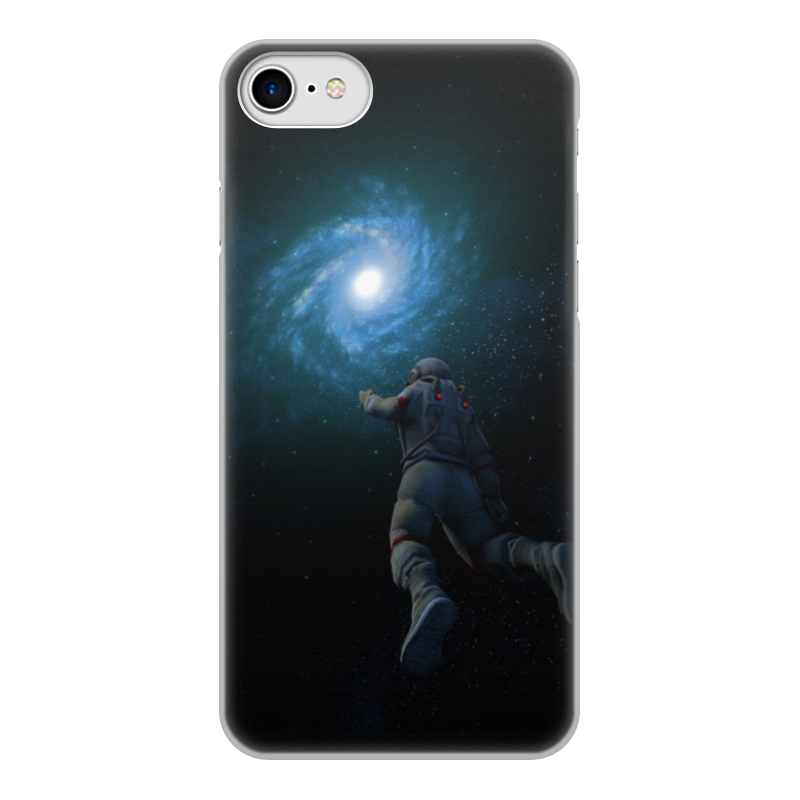 Printio Чехол для iPhone 7, объёмная печать Космонавт астронавт printio чехол для iphone 7 plus объёмная печать космонавт астронавт
