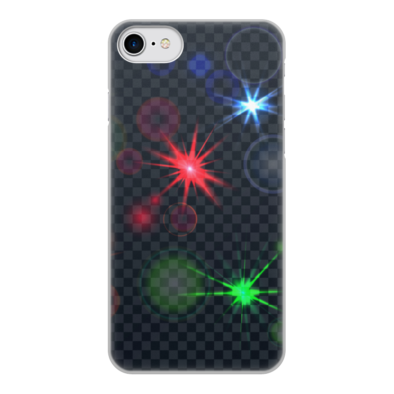 Printio Чехол для iPhone 7, объёмная печать Звезды printio чехол для iphone 7 объёмная печать звезды