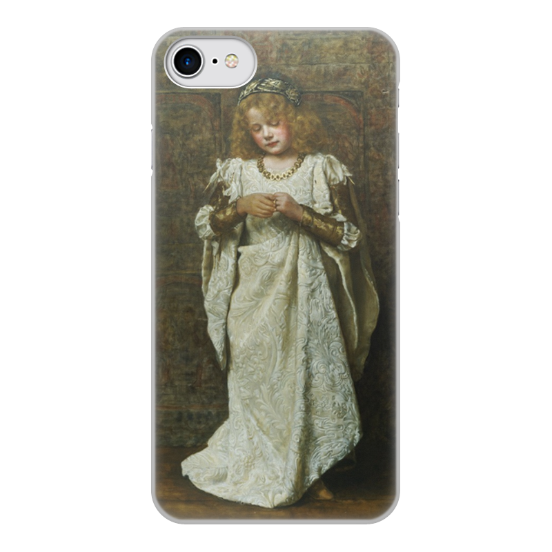 printio значок женский портрет джон кольер Printio Чехол для iPhone 7, объёмная печать Ребенок невеста (джон кольер)