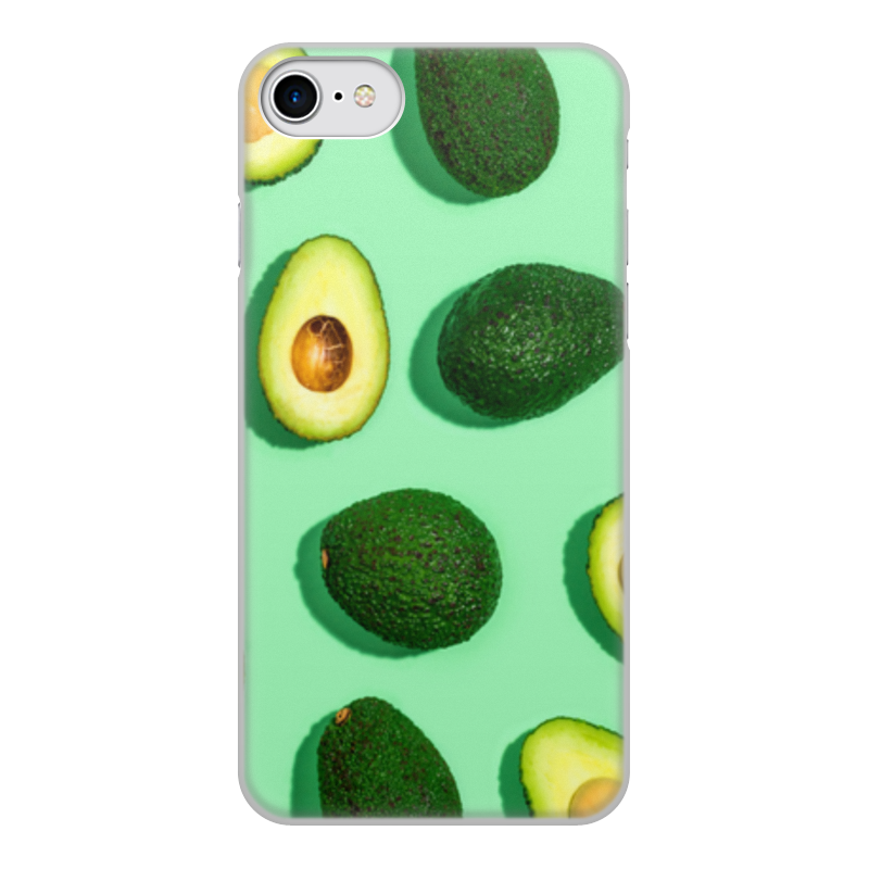 Printio Чехол для iPhone 7, объёмная печать авокадо силиконовый чехол на honor 7s авокадо из авокадо для хонор 7 с
