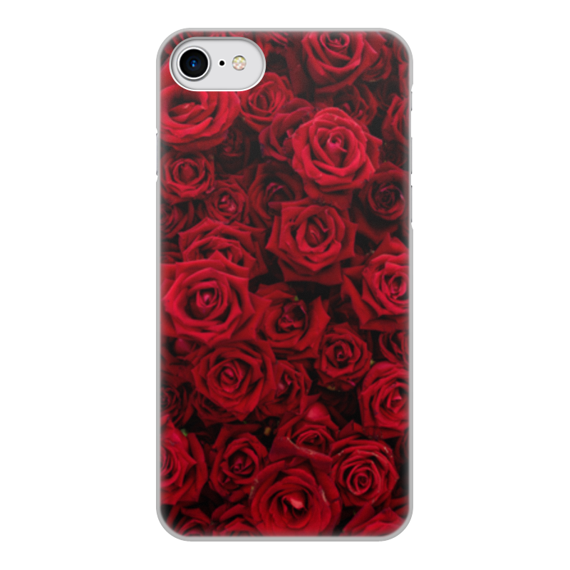 Printio Чехол для iPhone 7, объёмная печать Сад роз printio чехол для iphone 8 объёмная печать сад роз