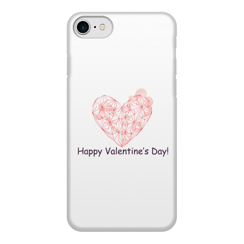 Printio Чехол для iPhone 7, объёмная печать low poly heart printio чехол для iphone 7 объёмная печать low poly heart