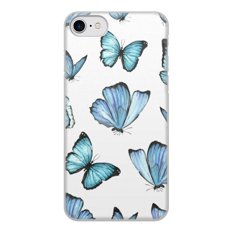 Printio Чехол для iPhone 7, объёмная печать Бабочки