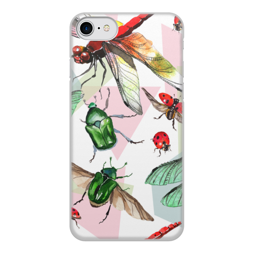 Заказать чехол для iPhone 7/7 Plus в Москве. Чехол для iPhone 7, объёмная печать насекомые от THE_NISE  - готовые дизайны и нанесение принтов.