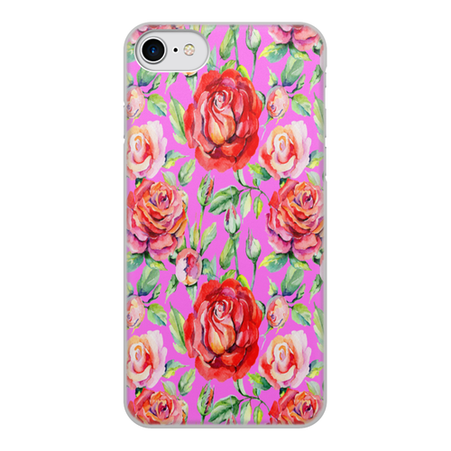 Заказать чехол для iPhone 7/7 Plus в Москве. Чехол для iPhone 7, объёмная печать сад цветов от THE_NISE  - готовые дизайны и нанесение принтов.
