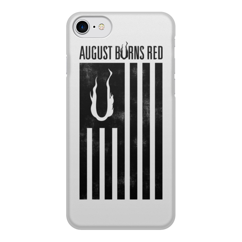 Заказать чехол для iPhone 7/7 Plus в Москве. Чехол для iPhone 7, объёмная печать August Burns Red от geekbox - готовые дизайны и нанесение принтов.