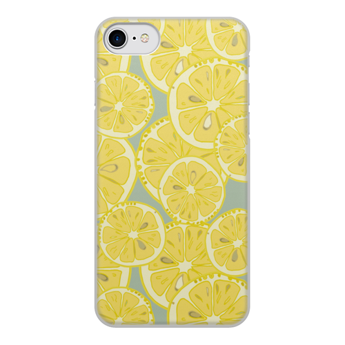 Заказать чехол для iPhone 7/7 Plus в Москве. Чехол для iPhone 7, объёмная печать лимоны от THE_NISE  - готовые дизайны и нанесение принтов.