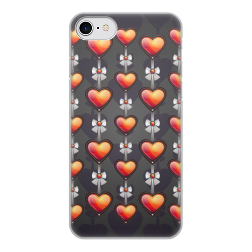 Заказать чехол для iPhone 7/7 Plus в Москве. Чехол для iPhone 7, объёмная печать сердечки от THE_NISE  - готовые дизайны и нанесение принтов.
