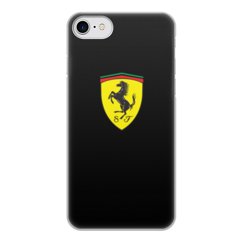 Заказать чехол для iPhone 7/7 Plus в Москве. Чехол для iPhone 7, объёмная печать Ferrari  от DESIGNER   - готовые дизайны и нанесение принтов.