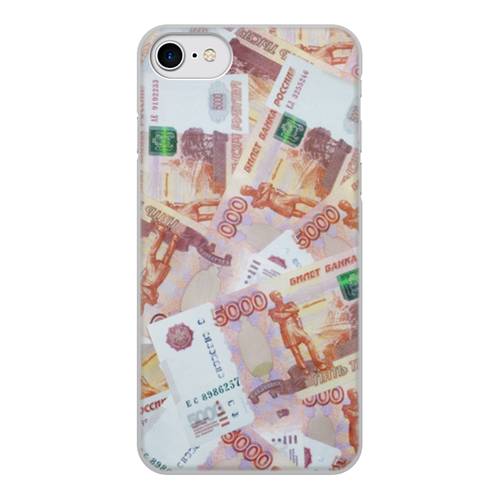Заказать чехол для iPhone 7/7 Plus в Москве. Чехол для iPhone 7, объёмная печать Деньги от THE_NISE  - готовые дизайны и нанесение принтов.