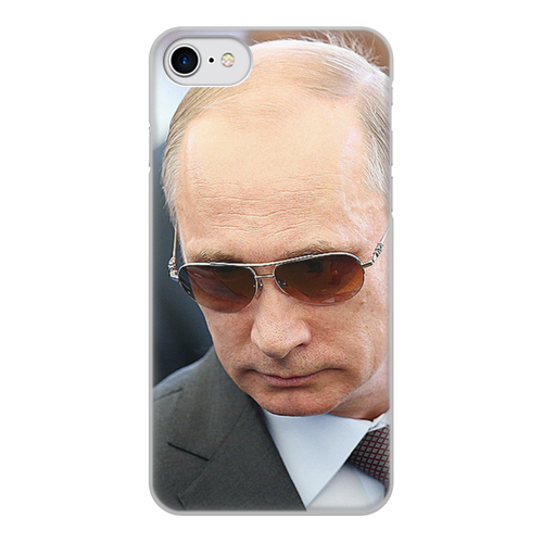 Заказать чехол для iPhone 7/7 Plus в Москве. Чехол для iPhone 7, объёмная печать ПУТИН. ПОЛИТИКА от robus - готовые дизайны и нанесение принтов.