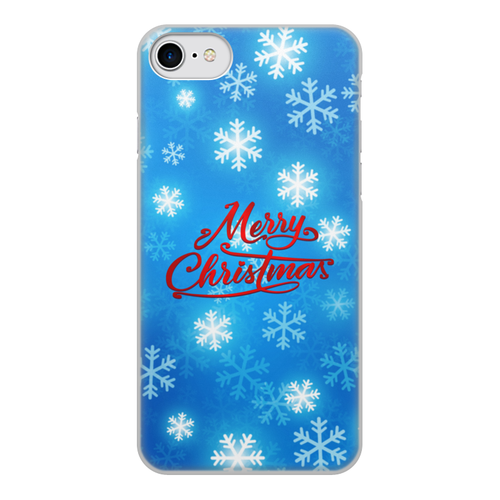 Заказать чехол для iPhone 7/7 Plus в Москве. Чехол для iPhone 7, объёмная печать Merry Christmas от THE_NISE  - готовые дизайны и нанесение принтов.