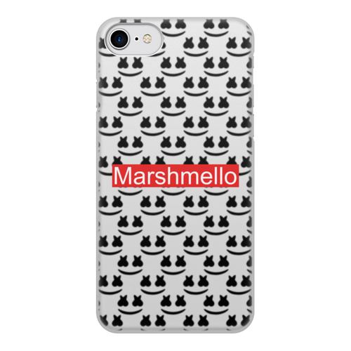 Заказать чехол для iPhone 7/7 Plus в Москве. Чехол для iPhone 7, объёмная печать Marshmello от THE_NISE  - готовые дизайны и нанесение принтов.