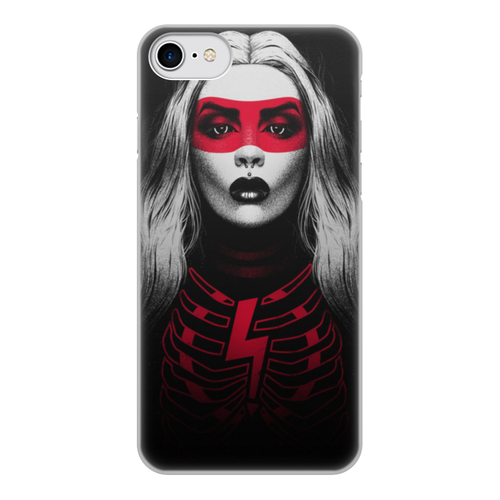 Заказать чехол для iPhone 7/7 Plus в Москве. Чехол для iPhone 7, объёмная печать Lady art от LUXURIA INC  - готовые дизайны и нанесение принтов.