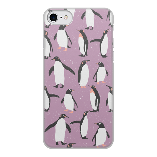 Заказать чехол для iPhone 7/7 Plus в Москве. Чехол для iPhone 7, объёмная печать пингвины от THE_NISE  - готовые дизайны и нанесение принтов.