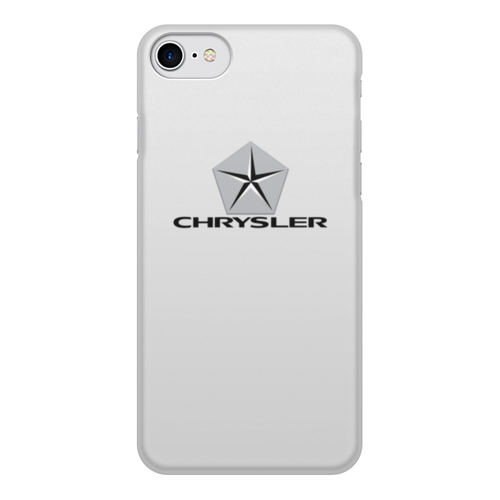 Заказать чехол для iPhone 7/7 Plus в Москве. Чехол для iPhone 7, объёмная печать Chrysler от DESIGNER   - готовые дизайны и нанесение принтов.
