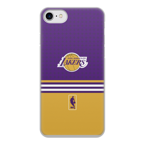 Заказать чехол для iPhone 7/7 Plus в Москве. Чехол для iPhone 7, объёмная печать Lakers case pro от alexabuzyarov - готовые дизайны и нанесение принтов.